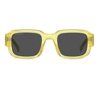 Dsquared2 Icon 0009/s Occhiali Da Sole Uomo Giallo Squadrato Grigio 50mm