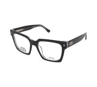 Montature da vista Dsquared2 Icon 0019 cod. colore 7c5 Donna Squadrata Nero
