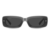 Dsquared2 Icon 0020/s Occhiali Da Sole Unisex Grigio Rettangolari