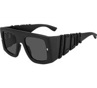 Dsquared2 ICON 0024/S 003/IR MATT BLACK Sunglasses Man Standard, Standard, 54