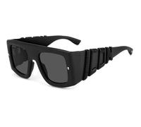 Dsquared2 ICON 0024/S 003/IR MATT BLACK Sunglasses Man Standard, Standard, 54