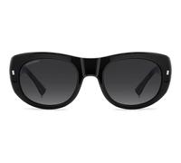 Dsquared2 Icon 0028/s Occhiali Da Sole Unisex Nero Ovali