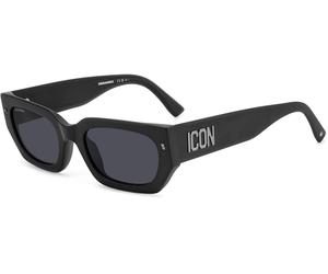 Dsquared2 ICON0017/S 003/IR, Nero, Acetate, Donne occhiali da sole 53