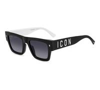 Dsquared2 ICON0021/S 807/9O, Nero, Propionate, Unisex occhiali da sole 52