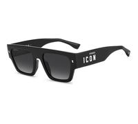 Dsquared2 ICON0031/S 807/9O, Nero, Propionate, Uomini occhiali da sole 55