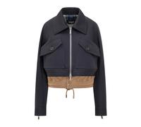 Dsquared2, ,Jackets ,Donna ,Nero ,S Hybrid D2 Kaban Jacket