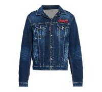 Dsquared2, ,Jackets ,Uomo ,Blu ,M Giacca di jeans effetto vintage