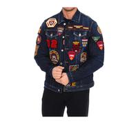 Dsquared2, ,Jackets ,Uomo ,Multicolore ,S Giacca in Denim