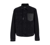 Dsquared2, ,Jackets ,Uomo ,Nero ,M Oversized Jean Jacket