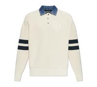 Dsquared2, ,Knitwear ,Uomo ,Beige ,2XL Polo Sweater