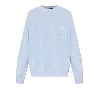 Dsquared2, ,Knitwear ,Uomo ,Blu ,2XL Pocket Sweater
