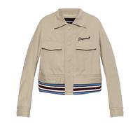 Dsquared2 - La Giacca in Cotone Loose-Fit - - Jackets - Donna - Beige - L