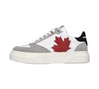 Dsquared2 - Leather and Suede Sneakers - - Shoes - Donna - Multicolore - 35 EU