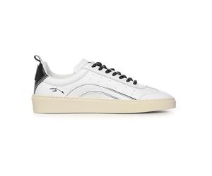 Dsquared2 - Leather Rider Sneaker - - Shoes - Uomo - Bianco - 43 EU