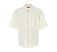 Dsquared2 - Linen Short-Sleeve Shirt - - Shirts - Uomo - Bianco - 2XL