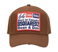 Dsquared2 - Logo Baseball Cap - - Accessories - unisex - Marrone - ONE SIZE