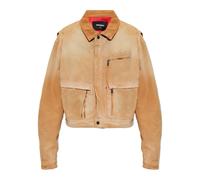 Dsquared2 - Logo Denim Jacket - - Jackets - Donna - Marrone - L