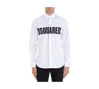 Dsquared2 - Logo Print Shirt - - Shirts - Uomo - Bianco - M