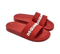 Dsquared2 - Logo Slides - - Shoes - Uomo - Rosso - 41 EU