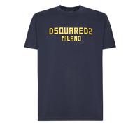 Dsquared2 - Milano Cool Fit T-Shirt - - Tops - Uomo - Blu - S