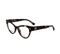 DSQUARED2 D2 0070 Occhiali, Avana Nero, 49 Donna