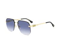 Dsquared2 D2 0103/S Occhiali, LKS/08 Gold Blue, 60 Uomo