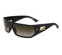 Dsquared2 Occhiali da Sole D2 0140/S 807/HA Nero grigio Uomo