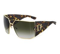 Dsquared2 D2 0154/S J5G/9K Occhiali da sole Verde Sfumato