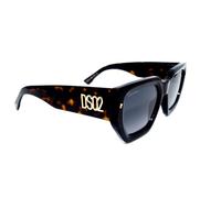 Dsquared D2 0031/s Sunglasses, 086/9O Havana, 53 Unisex