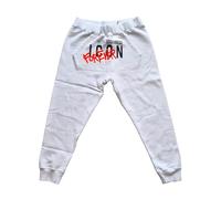 DSQUARED2 Pantaloni della Tuta Lungo Icon Forever da Uomo S79KA0026 Bianco (IT, Testo, L, Regular, Regular)