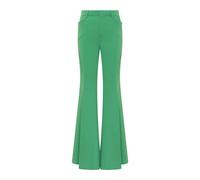 Dsquared2 - Pantaloni Svasati con Dettagli Cut-Out - -Trousers -Donna -Verde -S