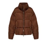 Dsquared2 - Piumino con logo capovolto - - Jackets - Donna - Marrone - M