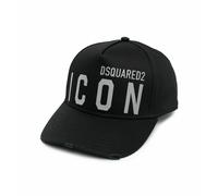 Dsquared2 Riflettente Icon Logo Nero Cappello Baseball Taglia Unica