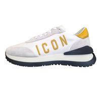 DSQUARED2 Scarpe Uomo Sneakers Running SNM0417 11708205 M319 Bianco e Giallo