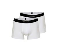 Dsquared2 set 2 boxer con logo bianco XS