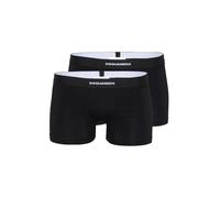 Dsquared2 set 2 boxer con logo nero XS