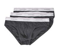 Dsquared2 - Set slip neri da 3 pezzi con elastico logato per uomo