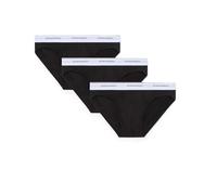 DSQUARED2 Slip 3-Pack Brief DCX300060 (IT, Testo, S, Regular, Regular, 001- Nero)