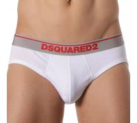 Dsquared2 Slip Bi-pack con Elastico in vita e Logo