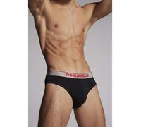 Dsquared2 Slip Bi-pack con Elastico in vita e Logo