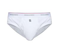 Dsquared2 - Slip con Logo a Costine - - Underwear - Uomo - Bianco - L