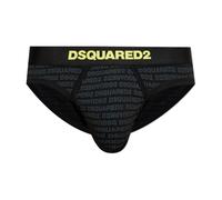 Dsquared2 - Slip in cotone con monogramma - - Underwear - Uomo - Nero - 2XL