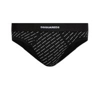 Dsquared2 - Slip in Cotone con Monogramma - - Underwear - Uomo - Nero - M