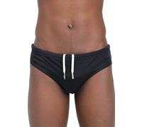 DSQUARED2 Slip Mare da Uomo Neri Stampa Logo in Bianco sul Retro 46