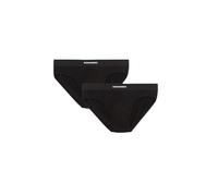 DSQUARED2 Slip Twin Pack Brief DCX200070 (IT, Testo, XL, Regular, Regular, 001 - Nero)