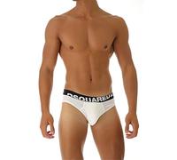 DSQUARED2 Slip Uomo DCX670030 Bianco XS