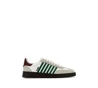 Dsquared2 - Sneakers Boxer in pelle bianca - - Shoes - Uomo - Multicolore - 40 1/2 EU