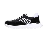 Dsquared2 - Sneakers in Tessuto e Pelle Scamosciata - - Shoes - Donna - Nero - 39 EU