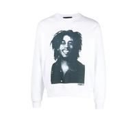 Dsquared2, ,Sweatshirts & Hoodies ,Uomo ,Bianco ,2XL Felpa Casual per il Massimo Comfort Quotidiano