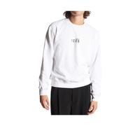 Dsquared2, ,Sweatshirts & Hoodies ,Uomo ,Bianco ,2XL Mini Icon Logo Sweatshirt